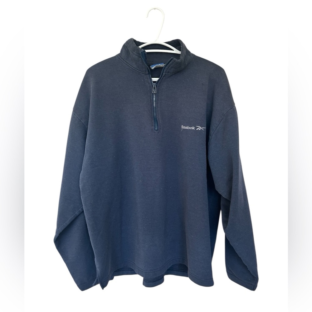 Vintage Reebok Quarter Zip Size L